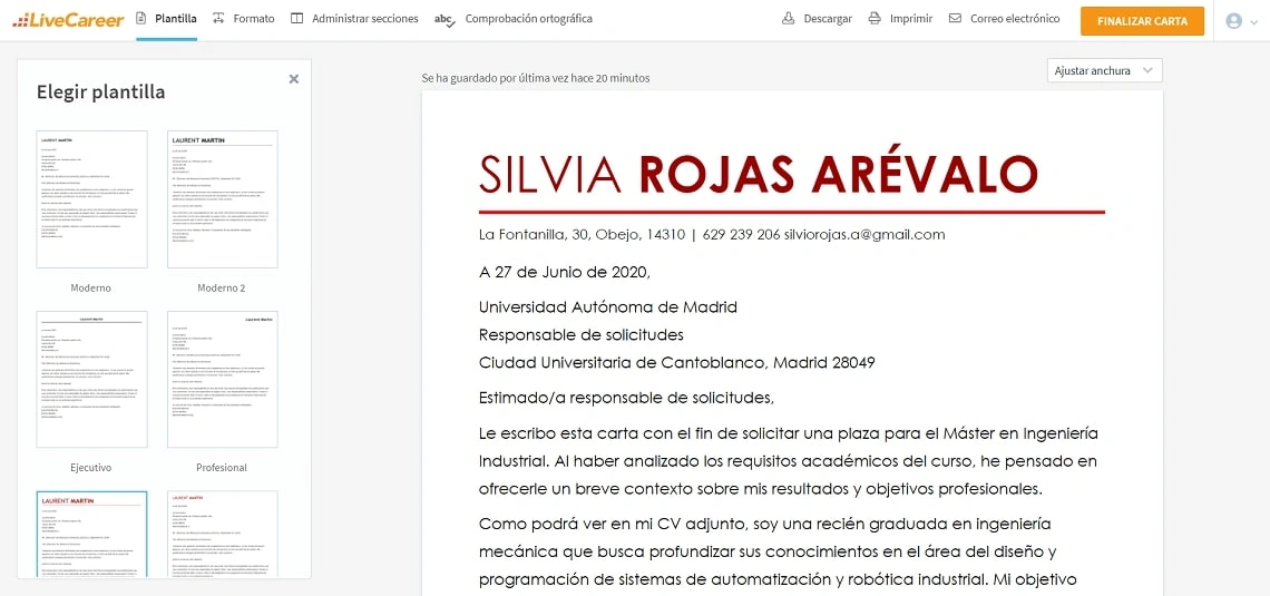 Carta de motivos para estudiar: Tu puerta a nuevas oportunidades