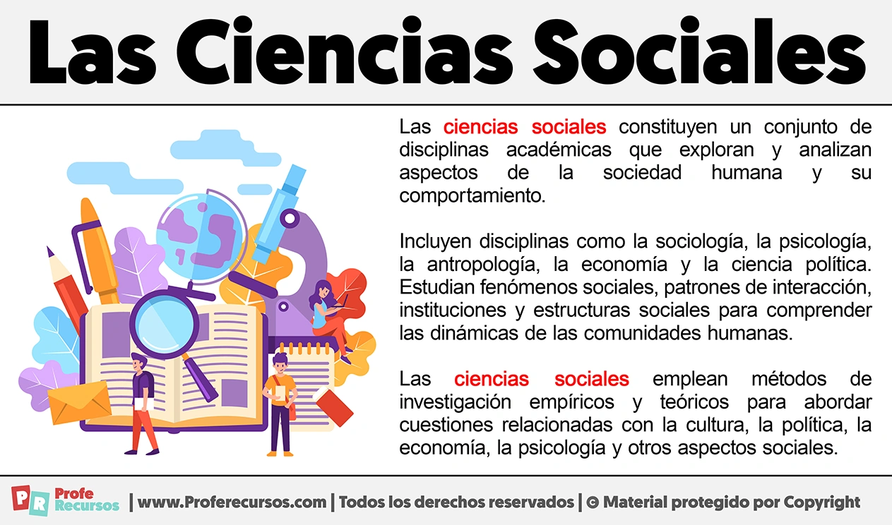 Que son las ciencias sociales y su magia en lo que vives y trabajas cada día